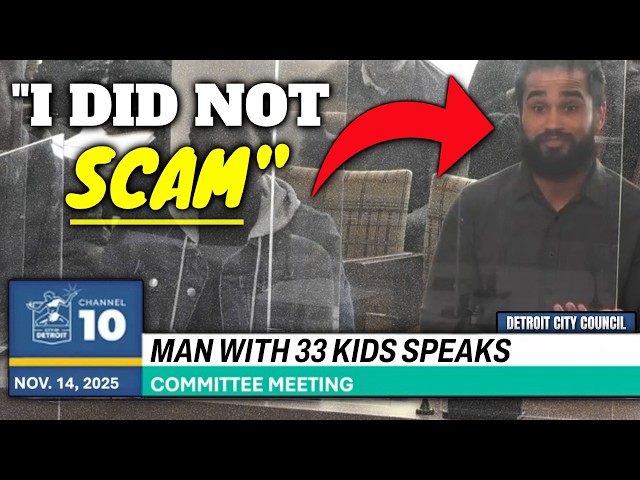 Man with 33 Kids is Scamming the Entire City of Detroit