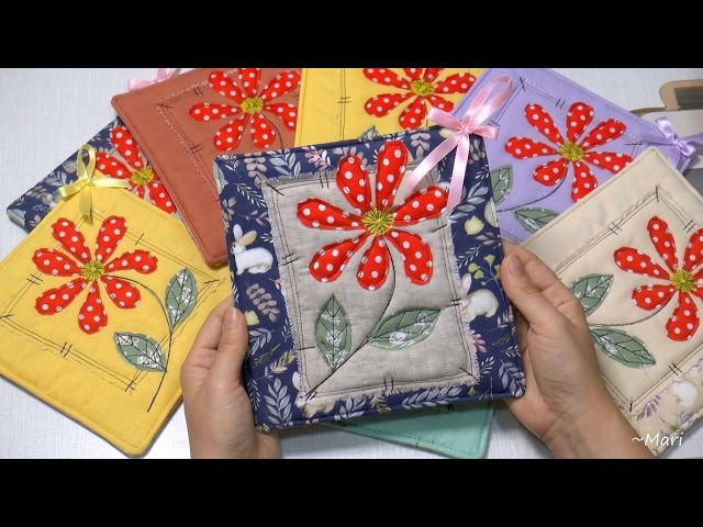Brilliant Sewing Hack for Applique! Sew This Stunning Fabric Potholder Today! Kitchen Decor