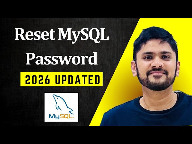 How to Reset MySQL Password on Windows 11 | Amit Thinks | 2026