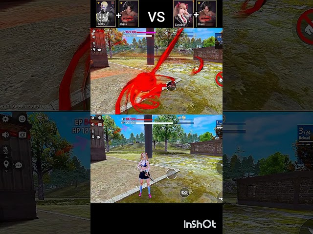 Kairos + Orion vs Coroline + Orion  🤯💥 #abilitytest #ffmax