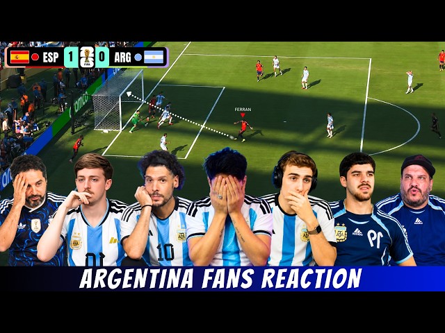 Best REACTIONS to Worldcup Final 🏆 Spain 1-0 Argentina