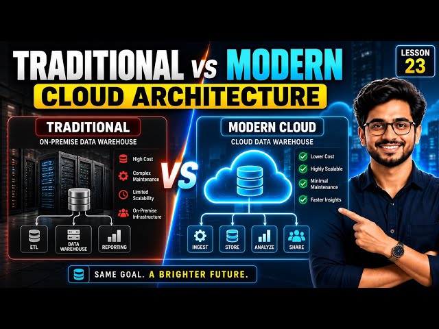 Traditional vs Modern Data Warehouse Explained | Cloud vs On-Premises Architecture