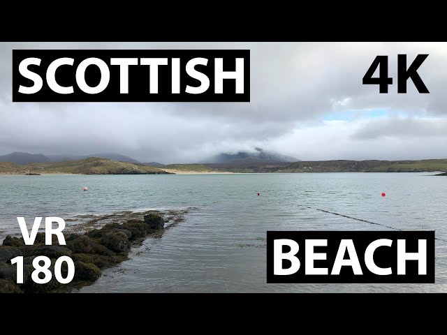 4K VR180 60FPS - Beautiful Scottish Scenery - Crowlista on the Isle of Lewis