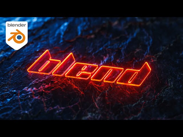 Easy Cinematic Text Animation in Blender (Blender tutorial)