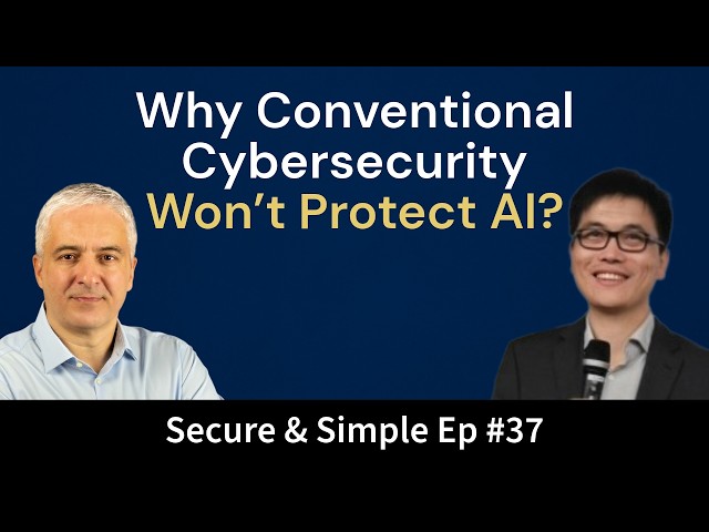 Why Conventional Cybersecurity Won’t Protect AI? | Interview with Hugo Huang | EP37