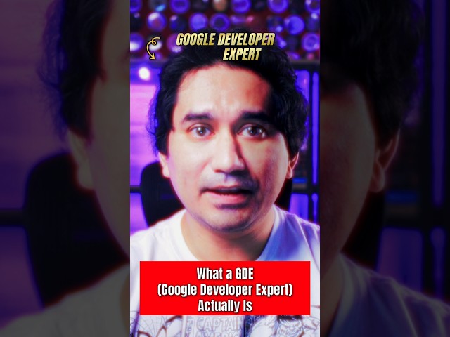 What a GDE (Google Developer Expert) Actually is