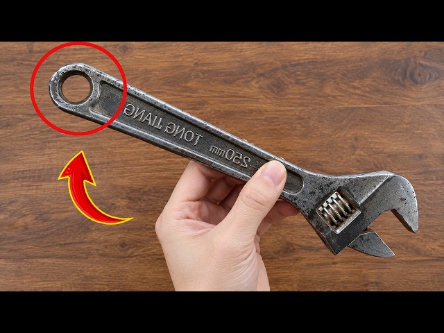 Don’t Throw Away Old Adjustable Wrench — Not Many People Know The Secret Of This Tool! 😱