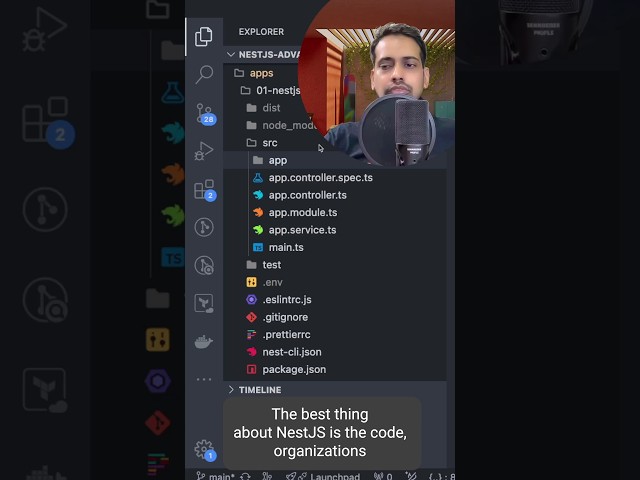 Best way to structure Code #nestjs #nodejs #shorts