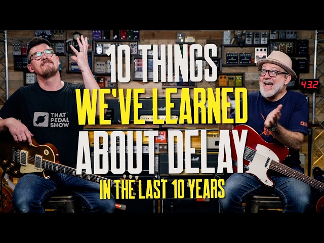 Delay & Echo For Electric Guitar - Our Top 10 Learns Over 10 Years! [Tips & Ideas For You To Try]