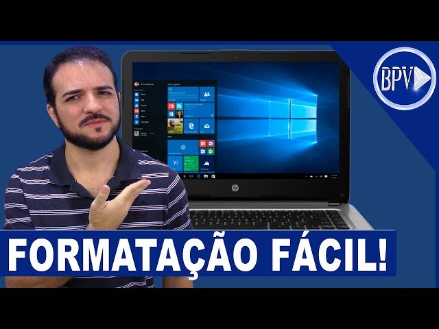 A Forma MAIS FÁCIL de Formatar seu PC - Série Formatação BPV!