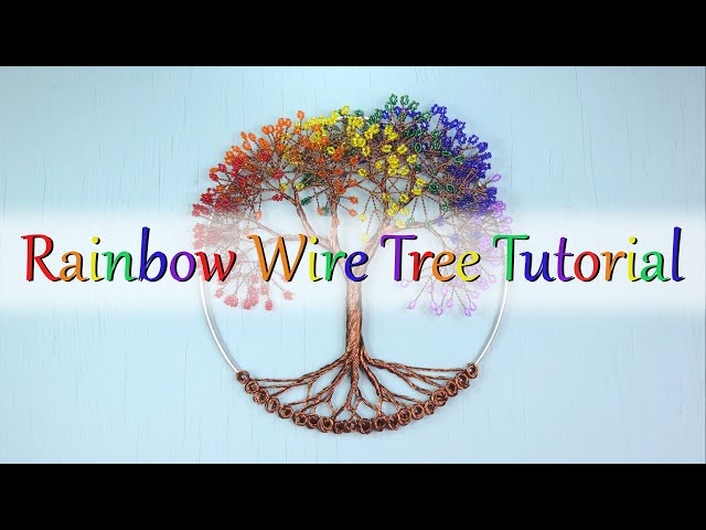 Rainbow Wire Tree Tutorial!