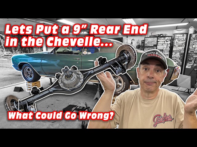 It's finally time to install the Quick Performance 9" rear end kit that I assembled this winter!