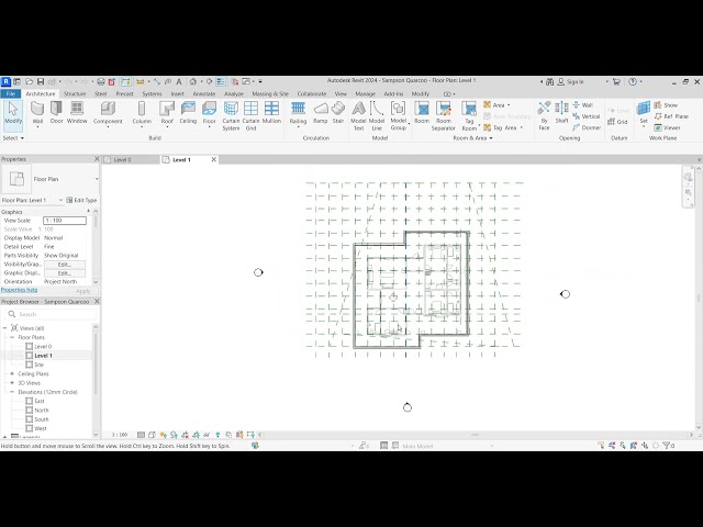 Navigating Floor plans and Elevations in Revit || Archilab