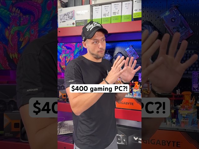 ZTT Helped Us Build a $400 Gaming PC!