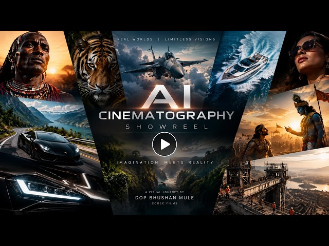 AI Cinematography Showreel | DOP Bhushan Mule × Codec Films