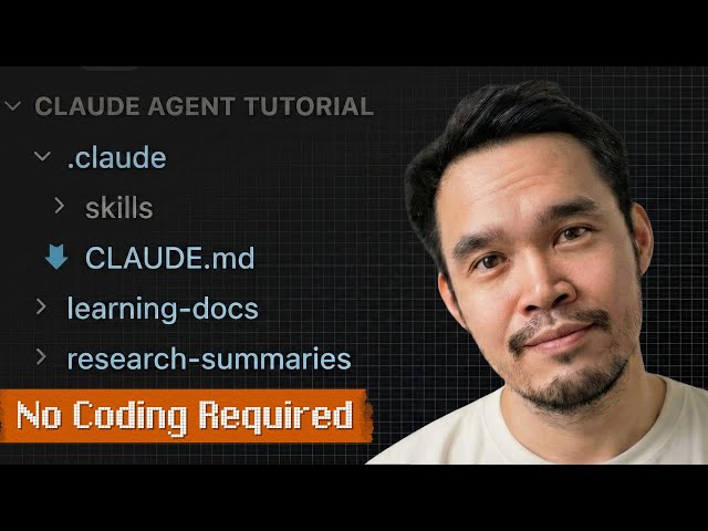 Claude Code for Non Coding Tasks (Build your first Agent!)