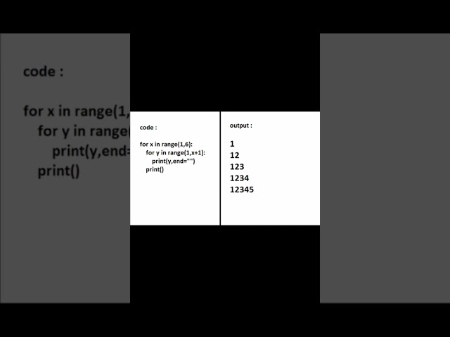 how to print 12345 in tamil #shortvideo #tamil #python #computer #shorts #tamil #python #cs #java