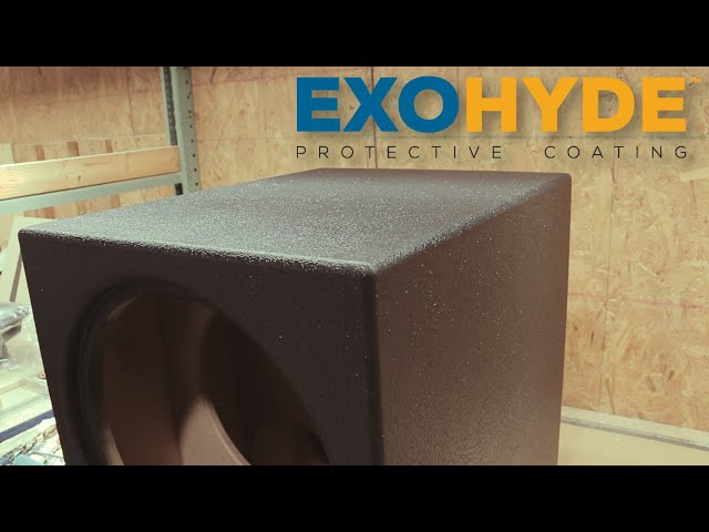 ExoHyde - A New Alternative for Finishing Speaker Cabinets