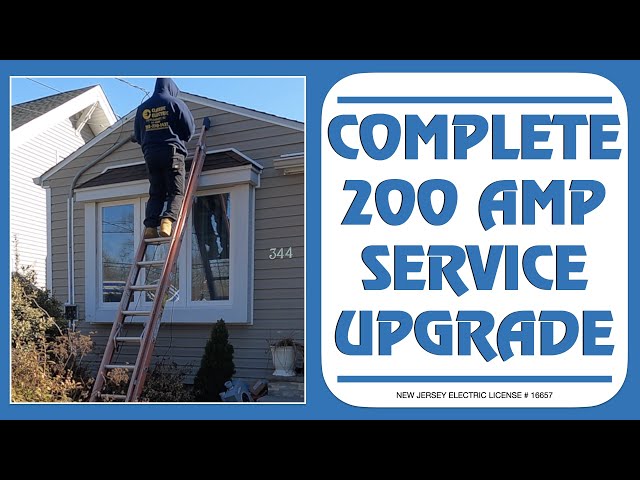 200 AMP Service Upgrade  Single-Family Dwelling #200AMP #ElectricServiceUpgrade  #Grounding #Bonding