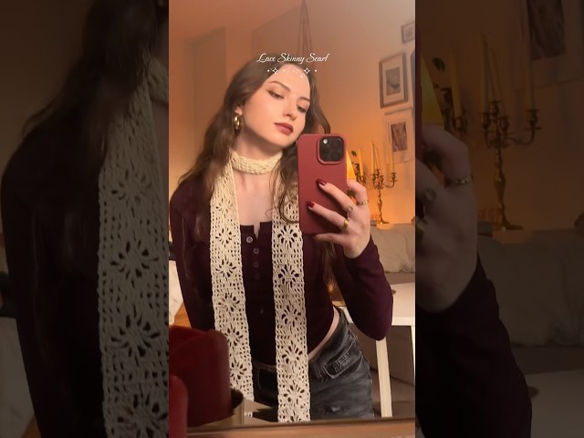 tutorial is out on my channel 💌 #crochet #crochetscarf #crochettutorial #crochetinspiration