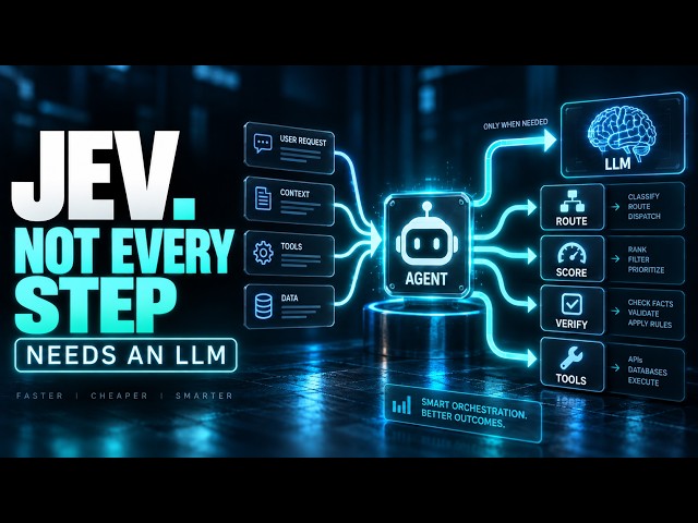 Jev: Why AI Agents Don't Need an LLM for Every Decision