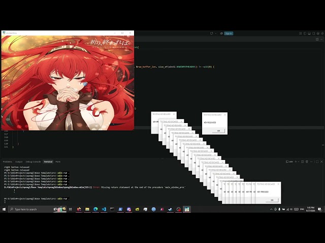 ODIN raw input with WinAPI