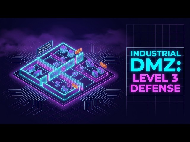 Industrial DMZ Network Segmentation: Purdue Model Level 3 Defense