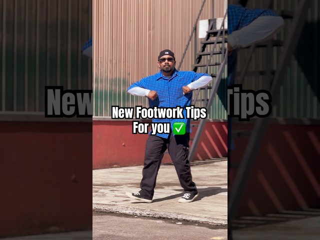 Footwork Tutorial for Beginners😍 #hiphop #dancetutorial #stepbystep #beginner #relatable