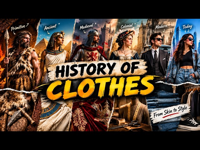 How Clothes Changed the World | History of Fashion Explained | #HistoryOfClothes #FashionHistory 