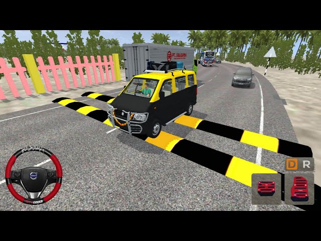 BUS SIMULATOR INDONESIA - Maruti Suzuki van Mod For Bussid Gameplay #live