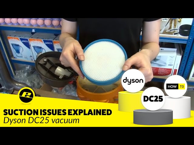 Dyson DC25 No Suction?  How to Fix Your Vacuum!