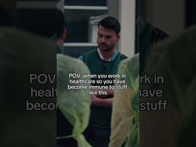 Healthcare really changes what gets a reaction out of you. 😂

A loud scream that would make everyon