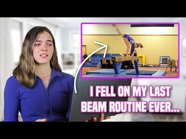 Reacting to Our LAST Gymnastics and Cheer Competitions!