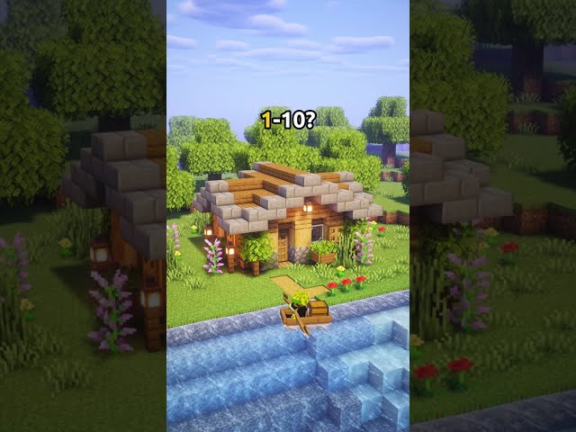Simple Wooden House!🏡