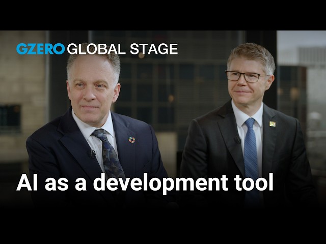 How AI could accelerate global development | Global Stage