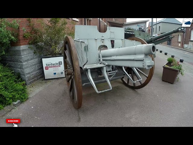 7.7 cm Feldkanone96 n.A - Walkaround - Musée Somme 1916.