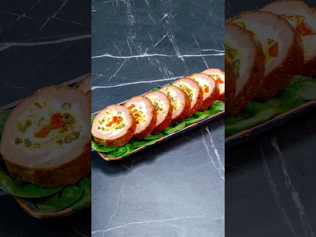 I taught all my friends how to make the most delicious minced meat roll!