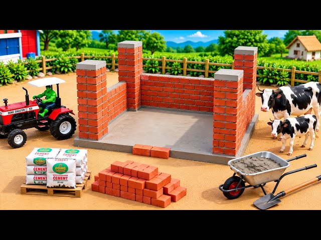 The Ultimate DIY Cow Shed Project | Incredible Transformation | @dongcreatorofficial
