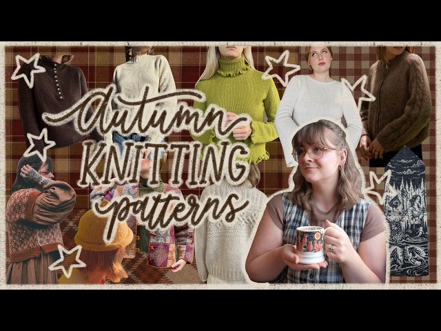 autumn knitting inspiration 🍁🍂 20+ cosy fall patterns I can’t stop thinking about 🧶✨