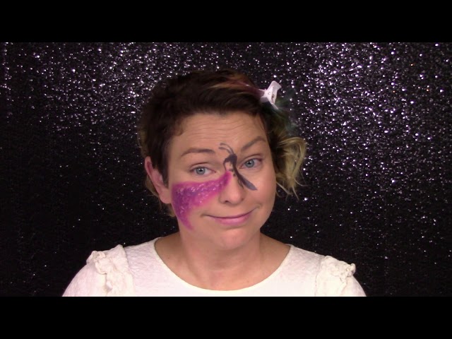Butterfly face