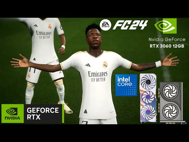 EA Sports FC 24 RTX 3060 FPS TEST (RTX 3060 & i7 Benchmark) 1440p ULTRA Benchmark#pc #gaming#nvidia