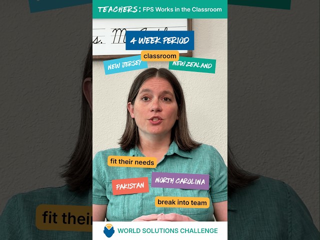 Teachers Future Problem Solving Works in the Classroom