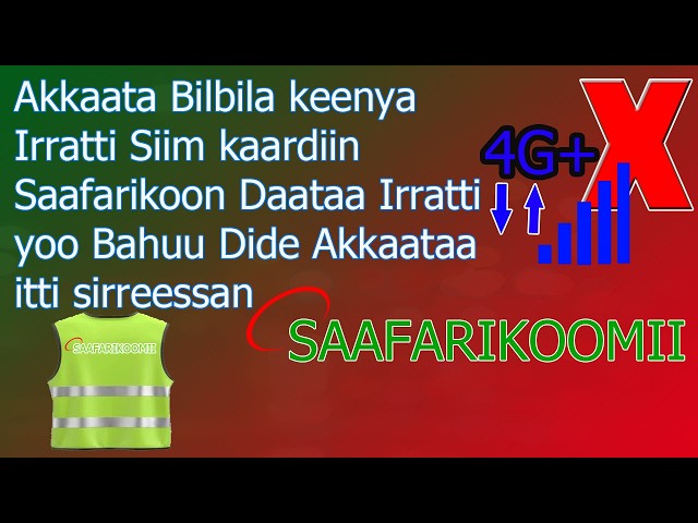 akkaataa daata safarikoomii itti sirreessan