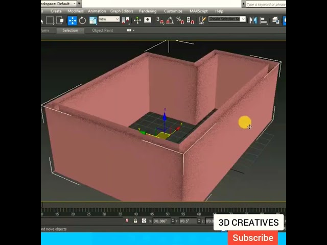 Fix 3Dsmax Extrude Hollow Problem #3dsmax #shorts