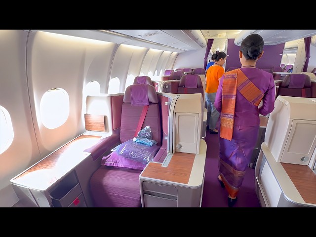 Thai Airways Business Class Airbus A330-300 | Tokyo to Bangkok (Flight Review)