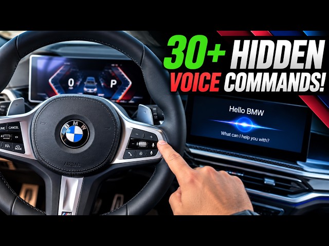30+ BMW Hidden Voice Commands You NEED to TRY NOW! (Personal Assistant FULL Tutorial)