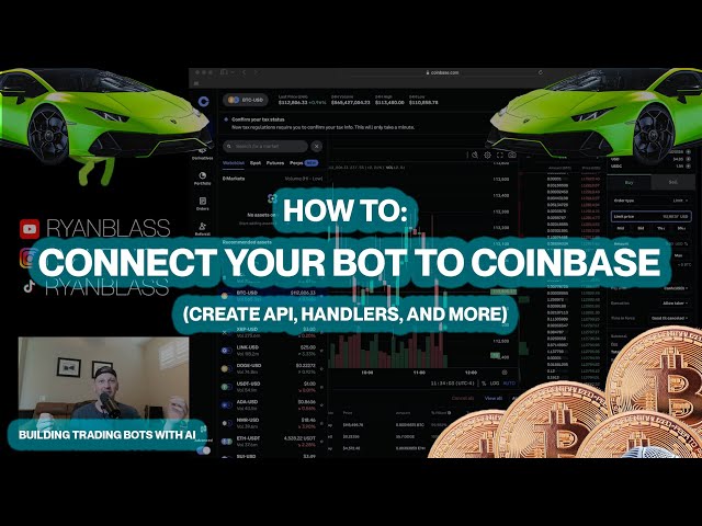 How To: Connect Your Bot to Coinbase (API, Handlers, and More)