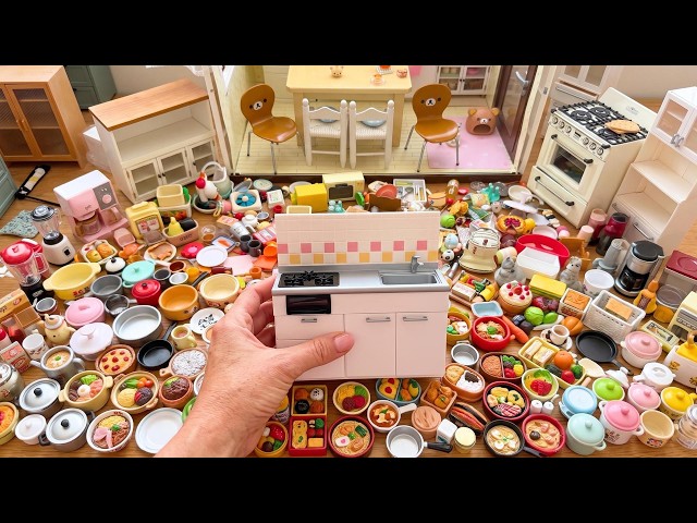 Mini kitchen set installation💛 ASMR 💛