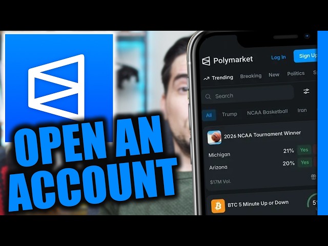 How to Open a Polymarket Account | Step-by-Step