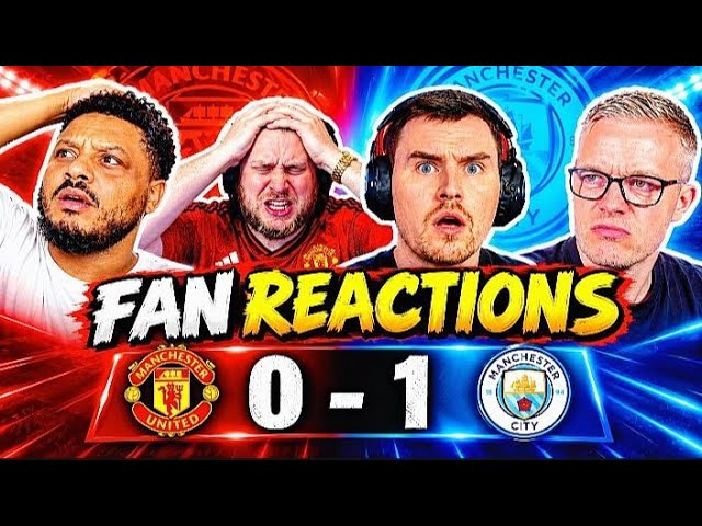 Man United Fans FUMING 😡 | Man Utd 0 - 1 Man City | Reactions
